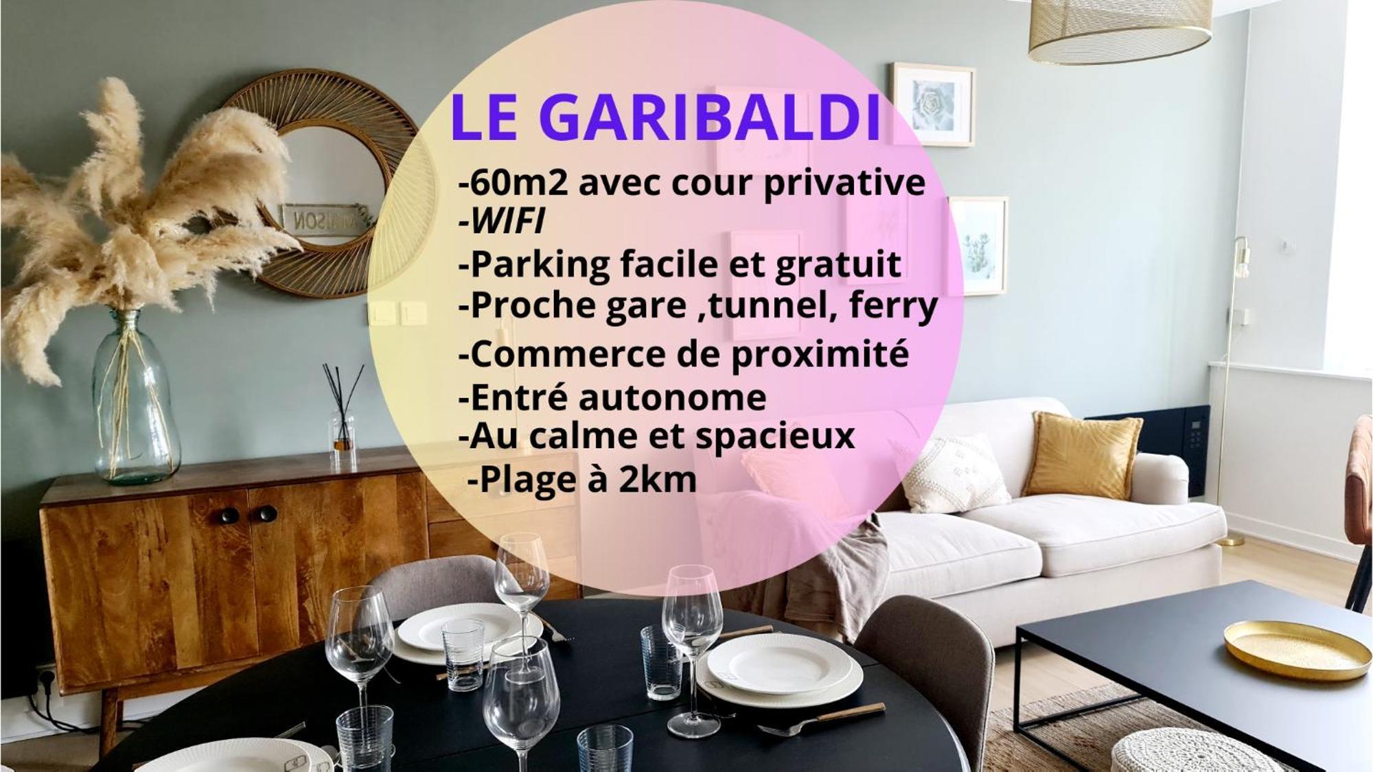 Garibaldi De Calais Fonctionnelle Nouvelle Renovation Jardin Prive Apartment Luaran gambar