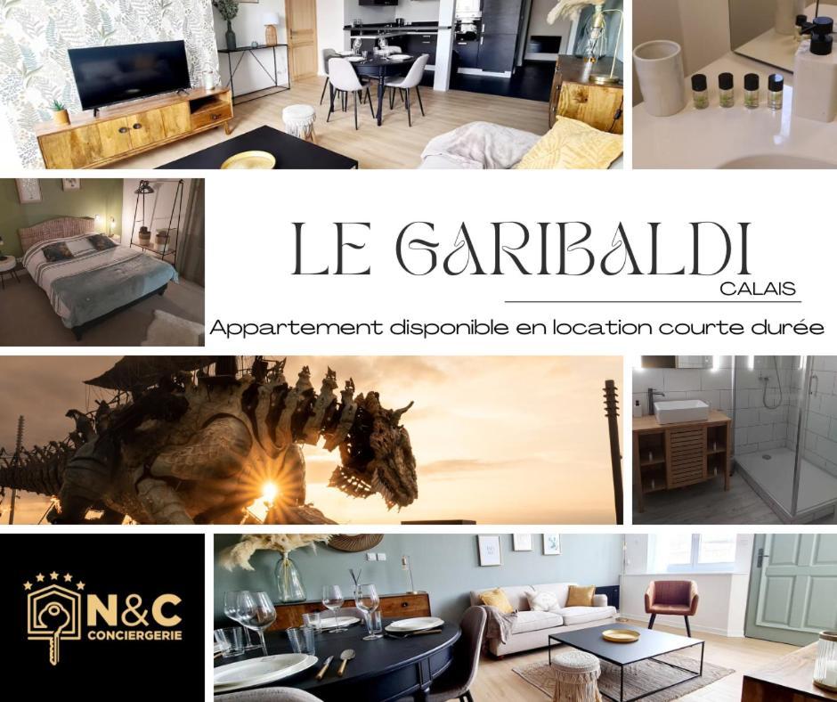Garibaldi De Calais Fonctionnelle Nouvelle Renovation Jardin Prive Apartment Luaran gambar
